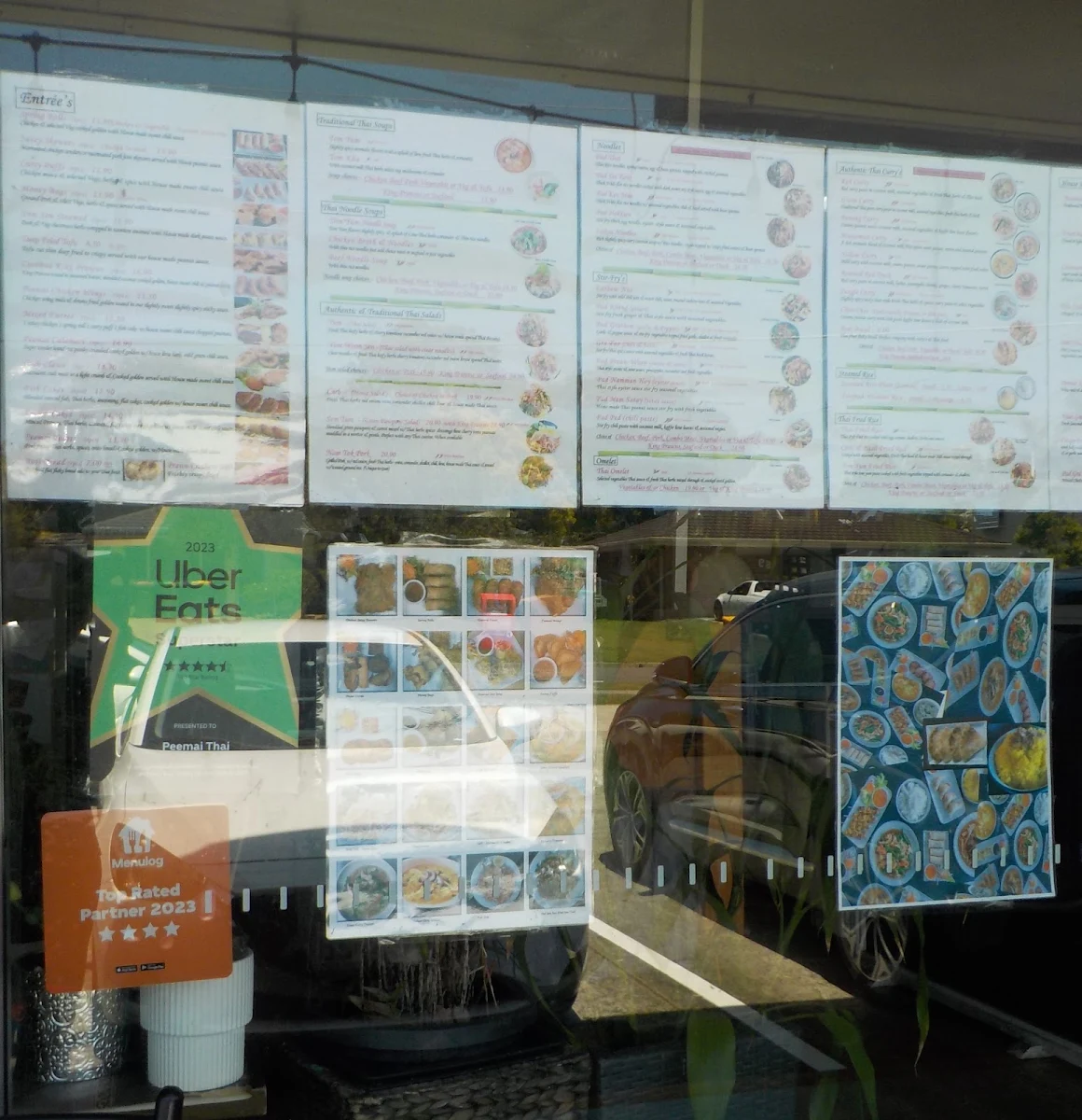 Menu, Peemai Thai Restaurant / REDCLIFFE