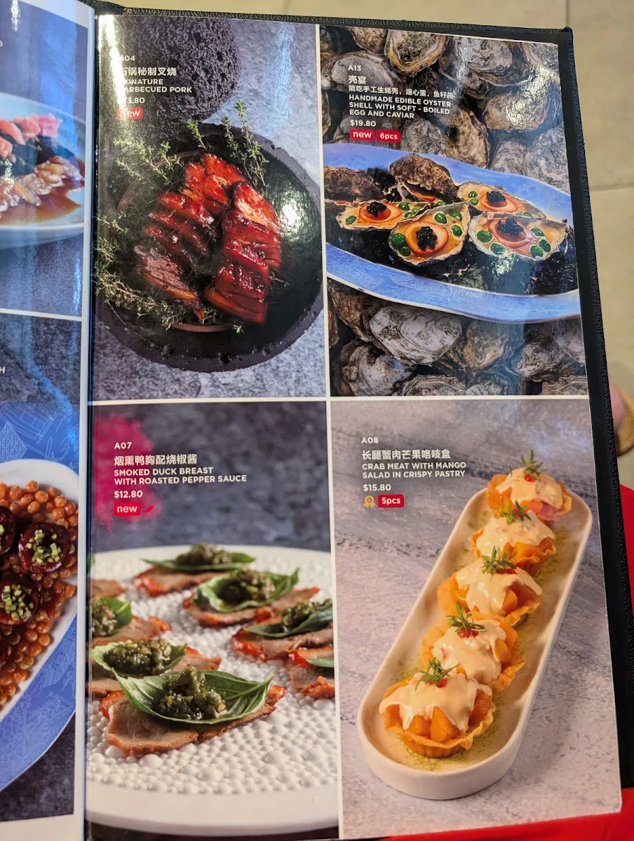 Menu, Mr Stonebowl Parramatta