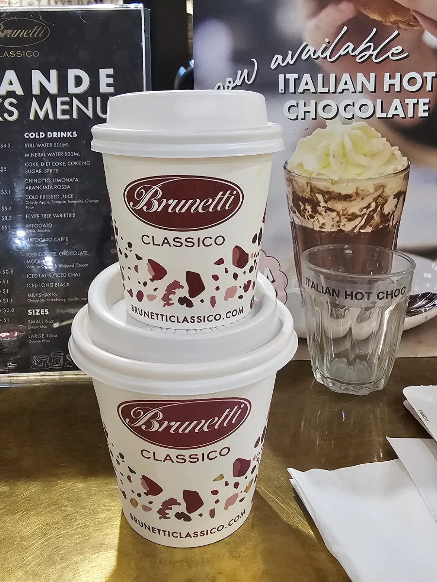 Menu, Brunetti Classico T2