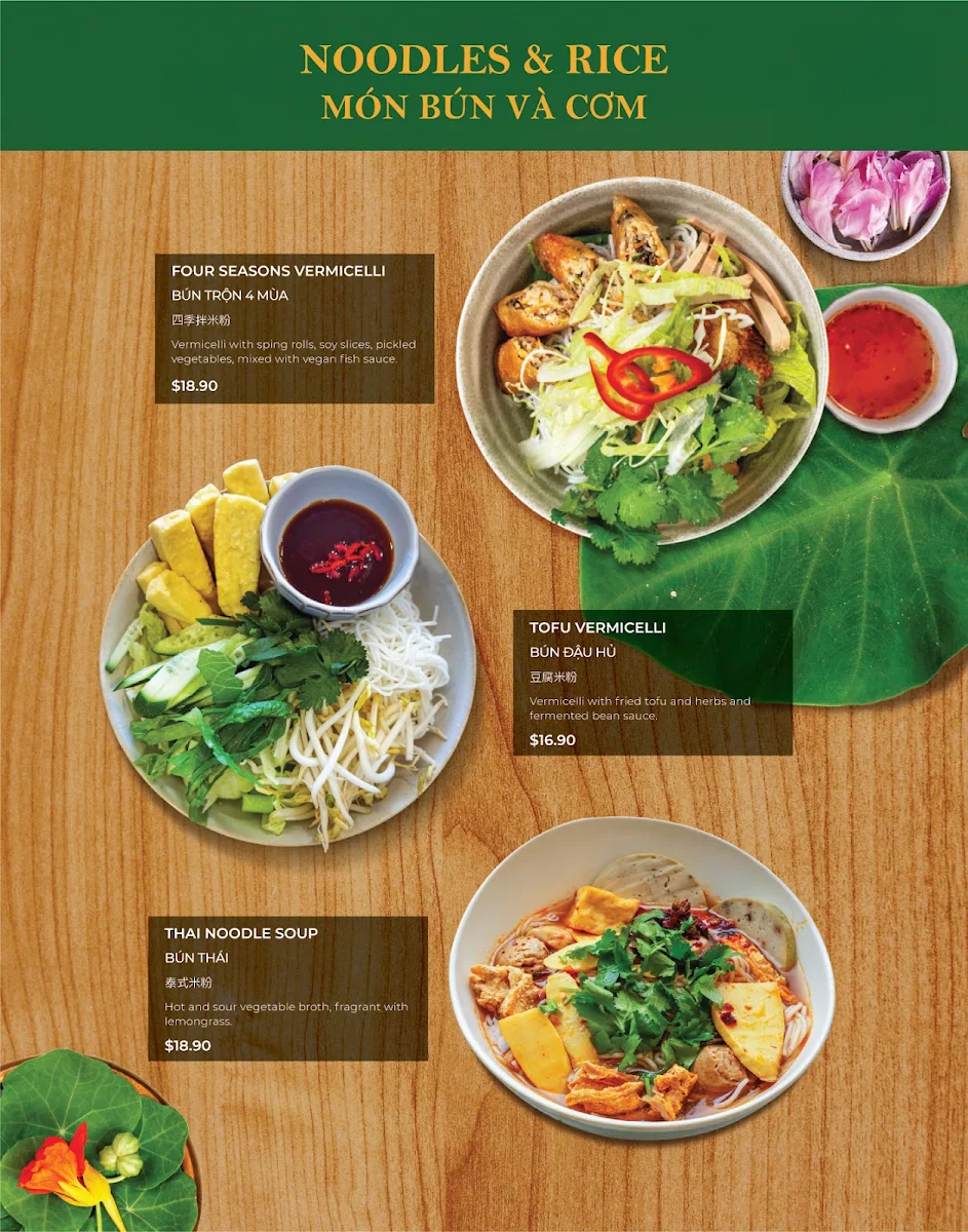 Menu, Anzzie Veggie Vegetarian Restaurant