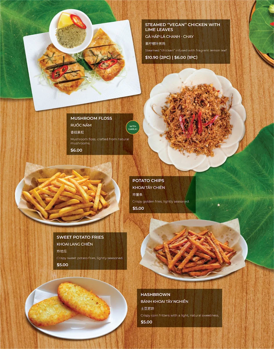 Menu, Anzzie Veggie Vegetarian Restaurant
