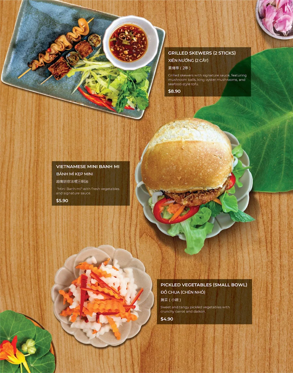 Menu, Anzzie Veggie Vegetarian Restaurant
