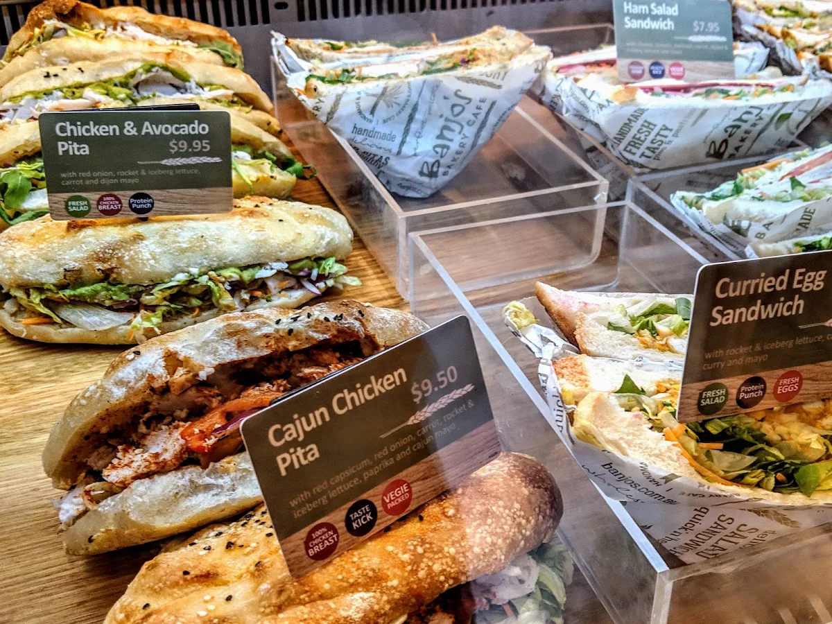 Menu, Banjo’s Bakery Café – Redcliffe