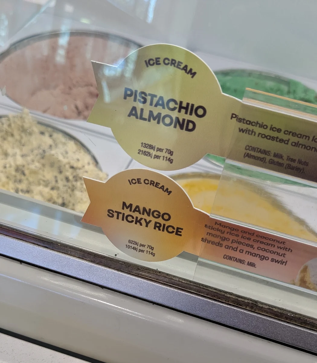 Menu, Baskin-Robbins Port Macquarie