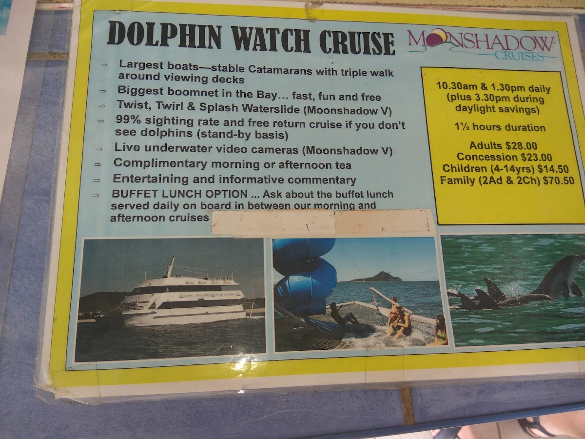 Menu, Dolphin Watch Cafe