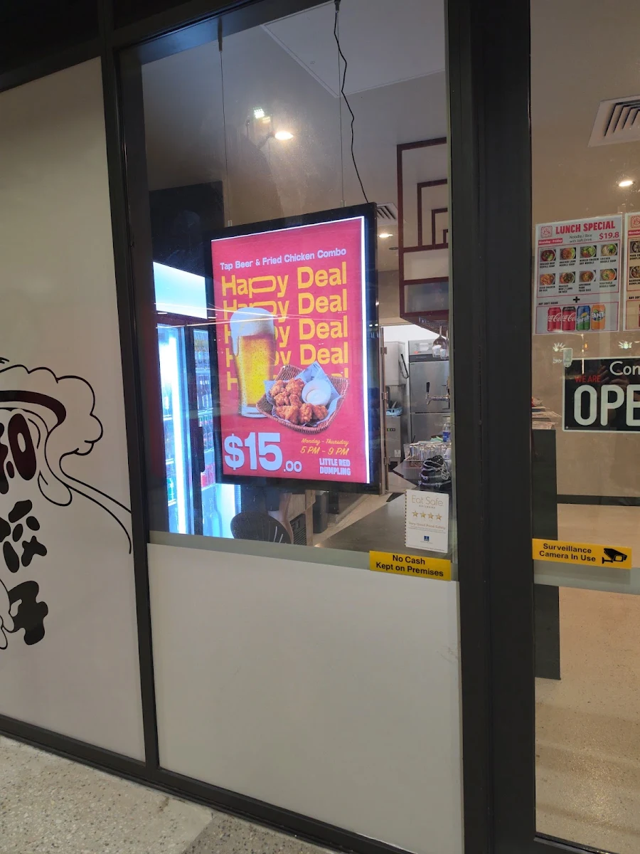 Menu, Little Red Dumpling Yeerongpilly