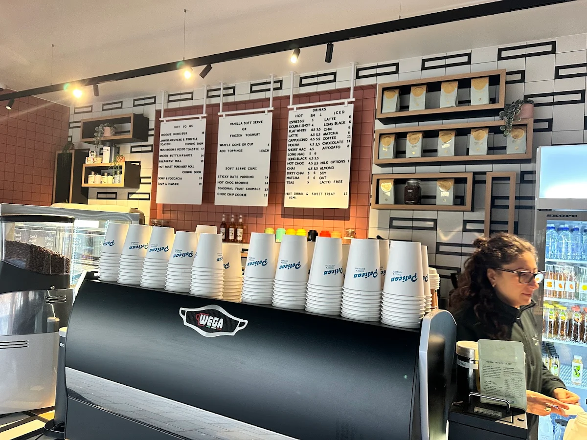 Menu, Pelican Kiosk