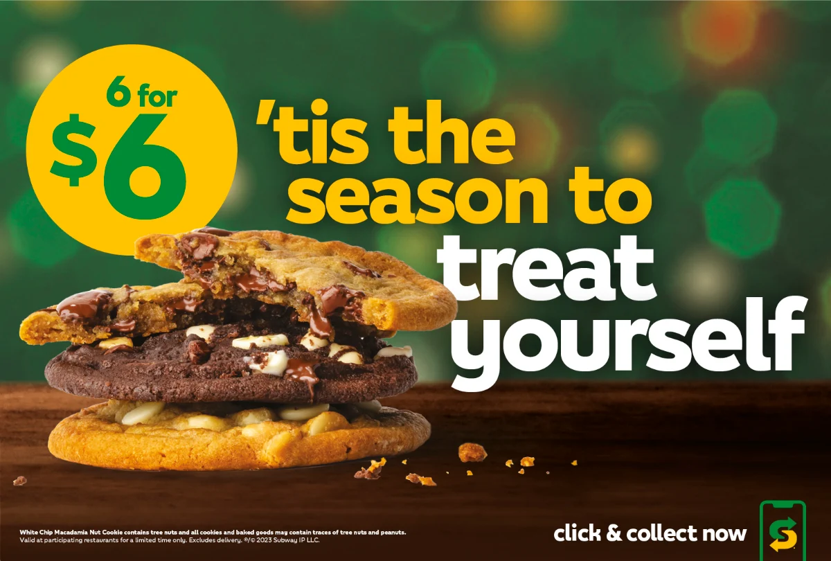 Menu, Subway