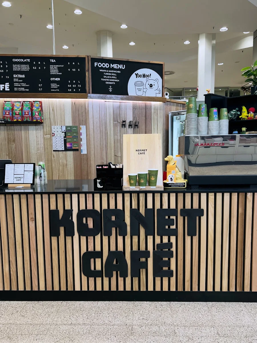 Menu, KORNET CAFE
