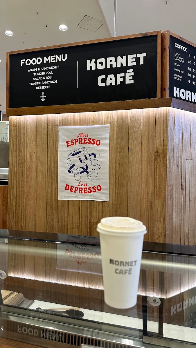 Menu, KORNET CAFE