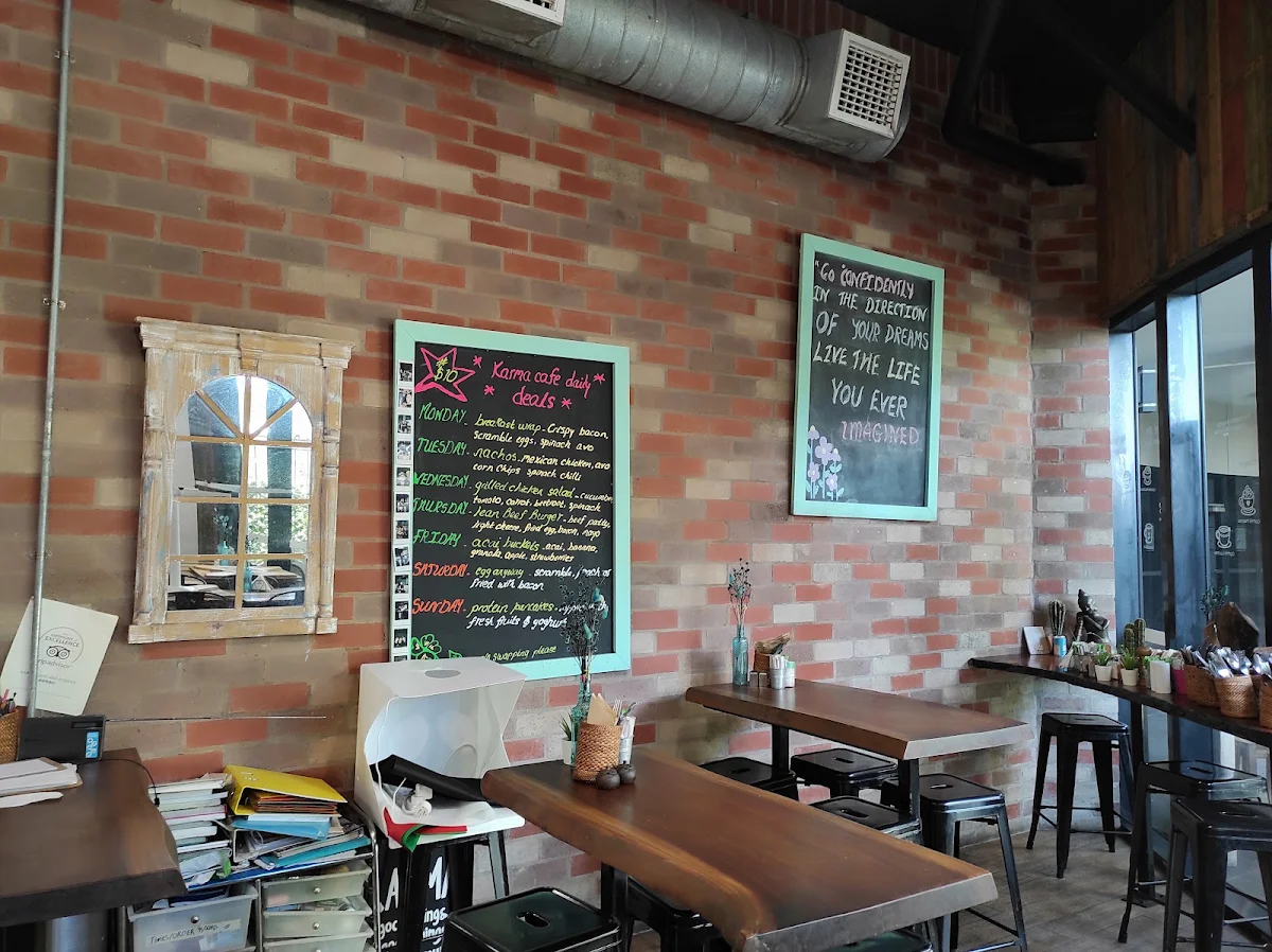 Menu, Karma Cafe