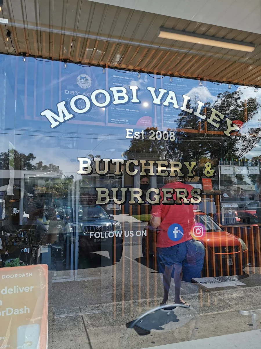 Menu, Moobi Burgers Berkeley Vale