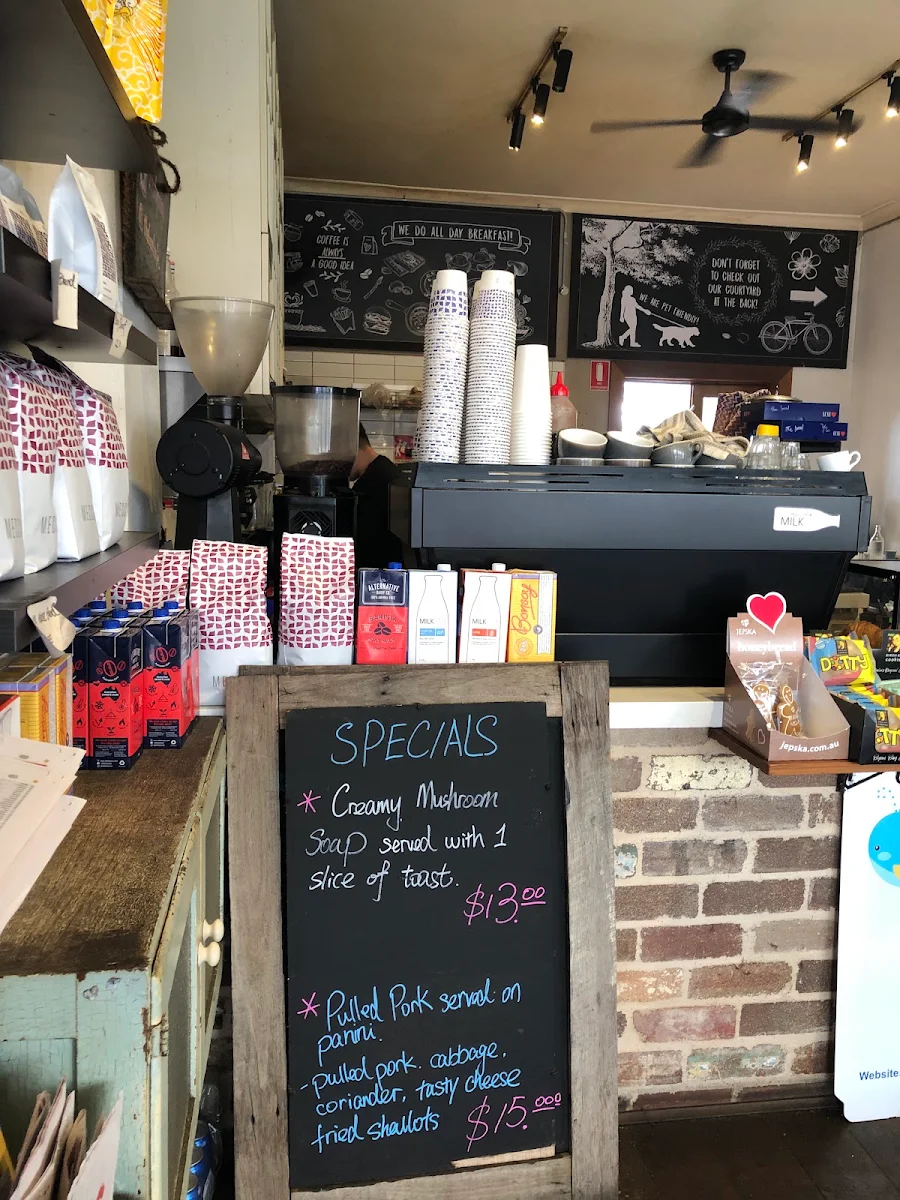 Menu, The Local Cafe Northbridge