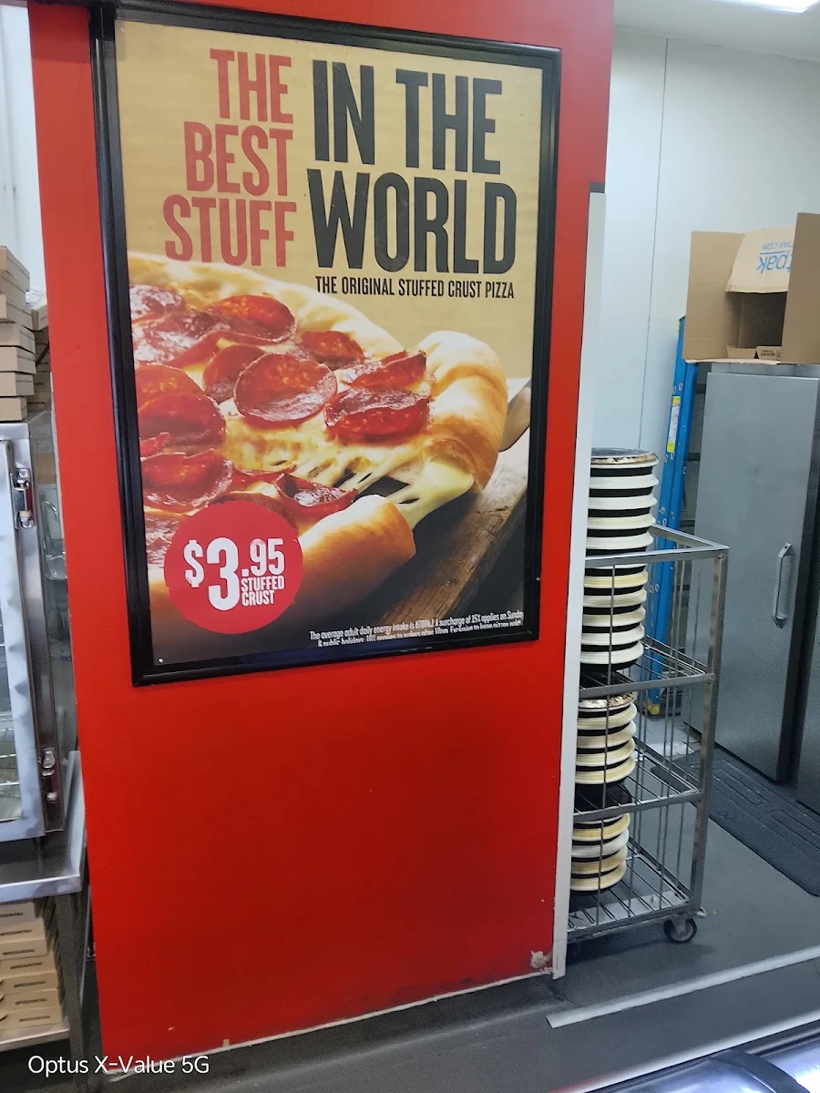 Menu, Pizza Hut Mango Hill