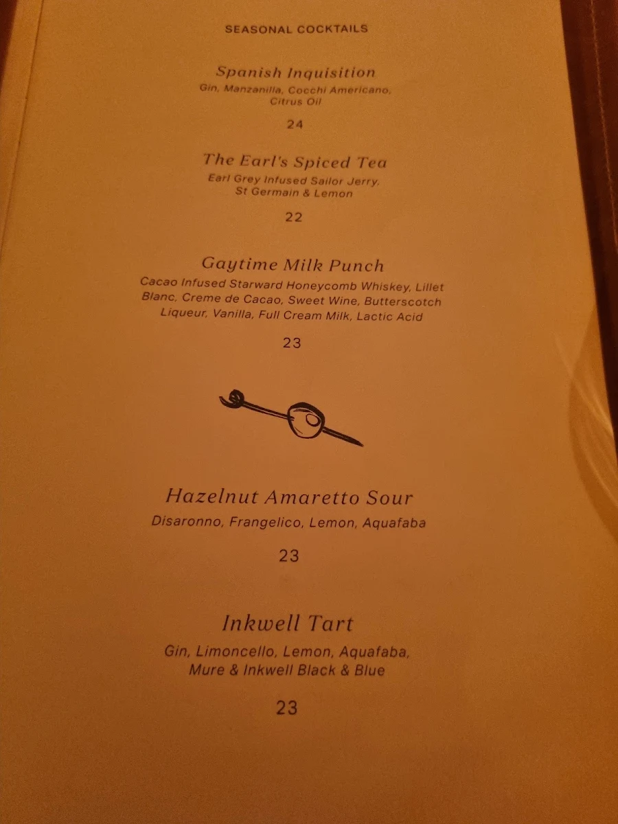 Menu, HER