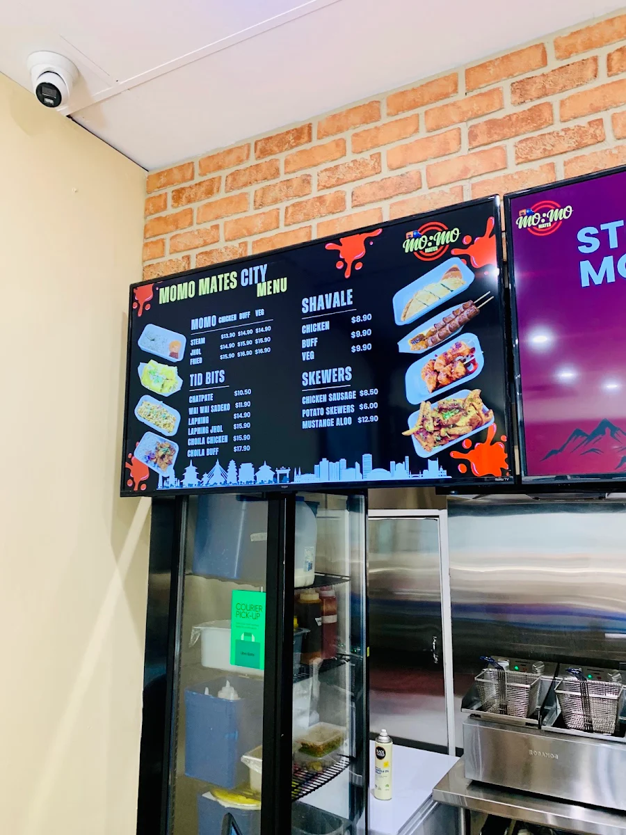 Menu, MOMO MATES CITY