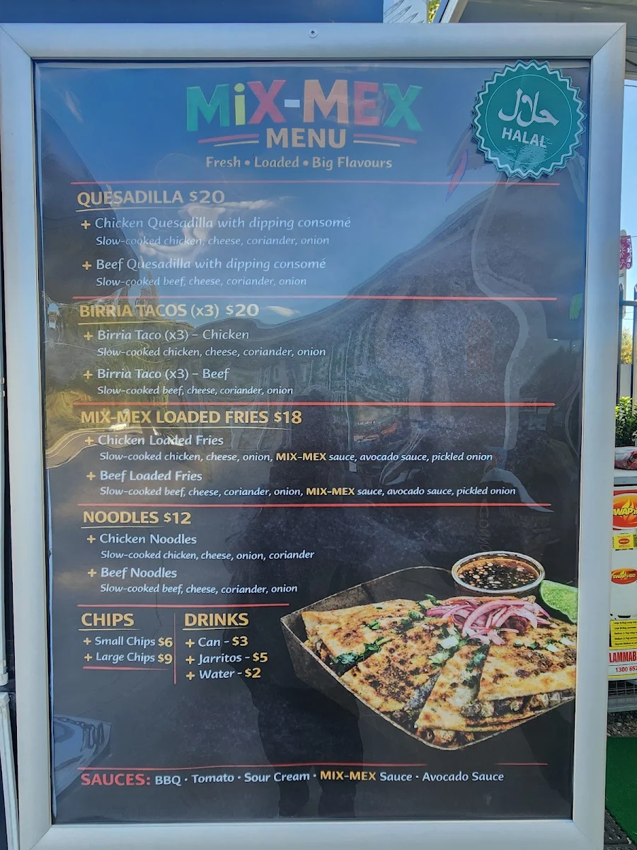 Menu, MiX-MEX