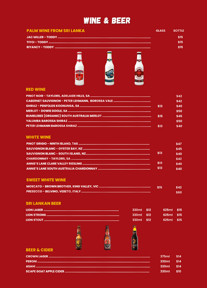 Menu photo 1
