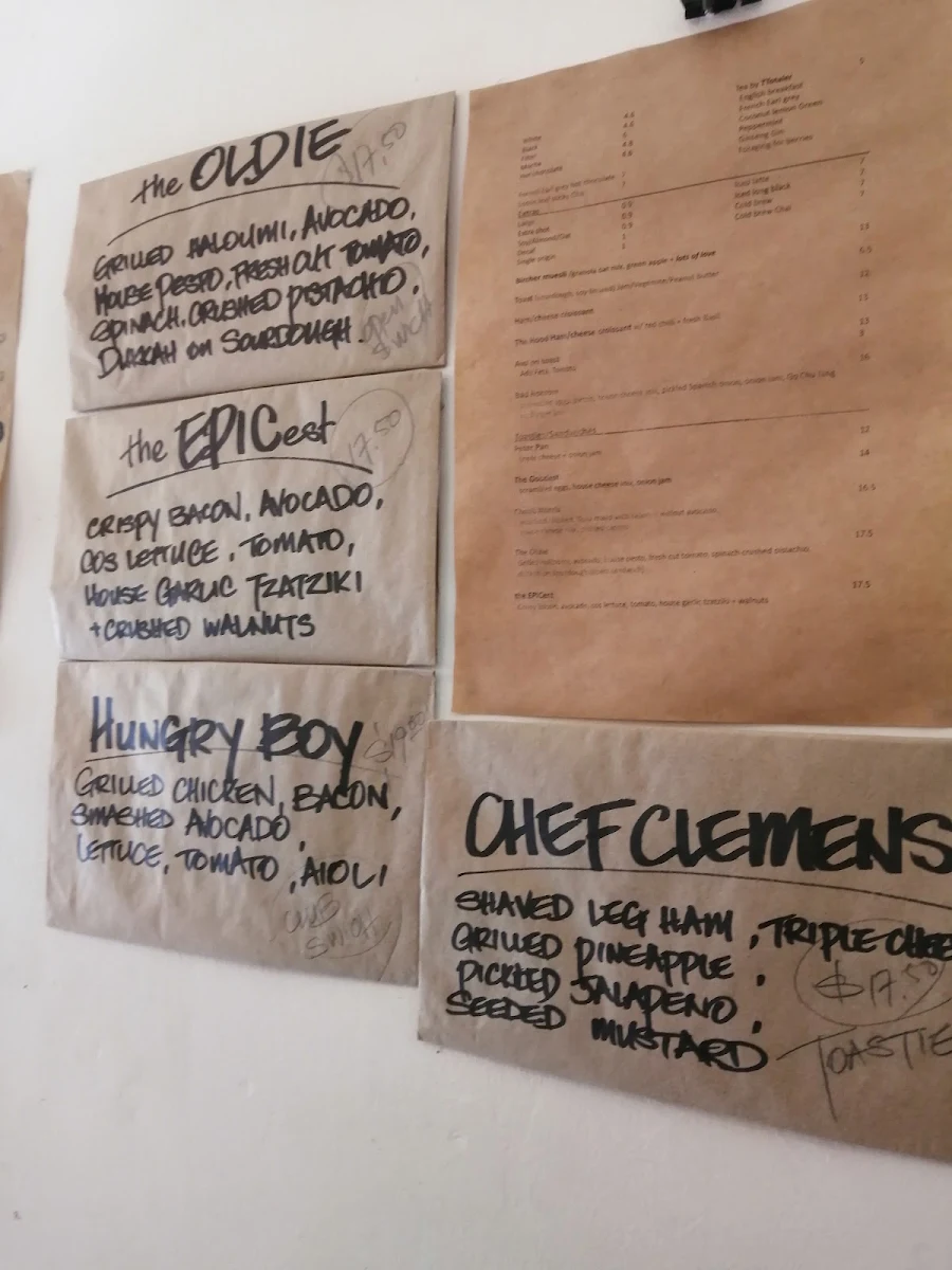 Menu, The Hood