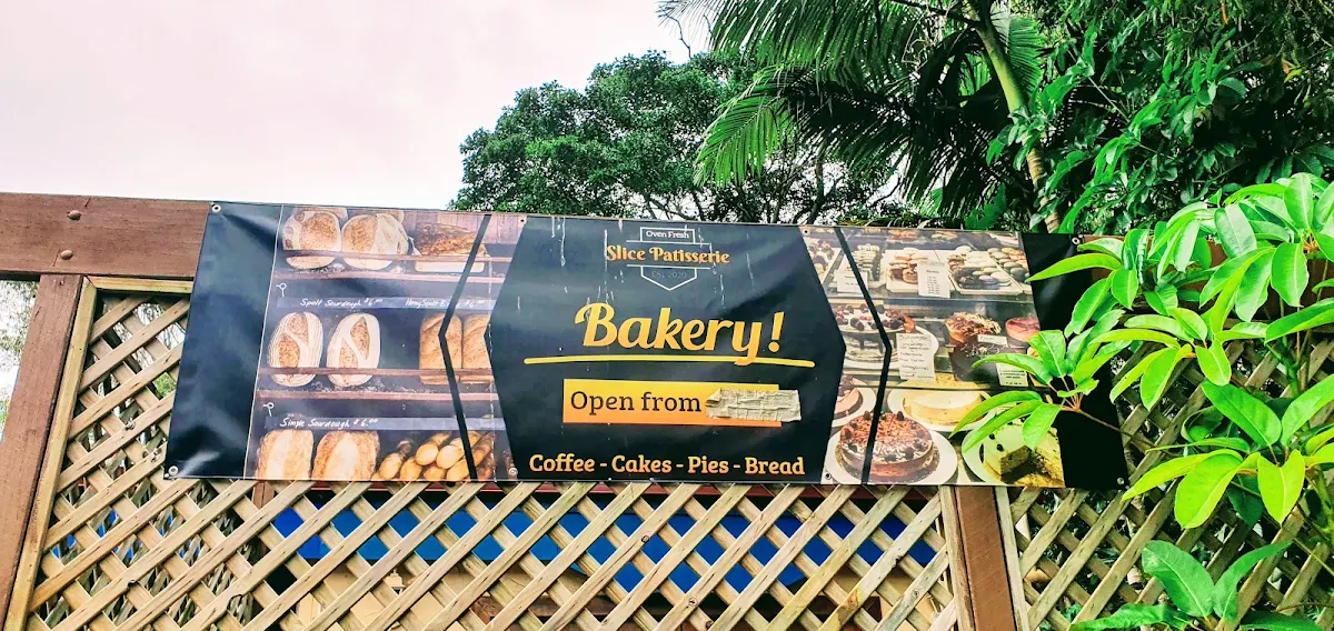 Menu, Slice Patisserie