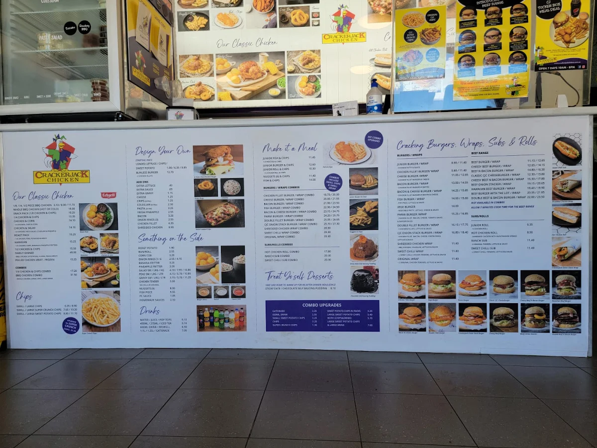 Menu, Crackerjack Chicken