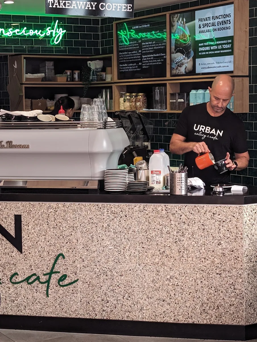 Menu, Urban Eatery & Cafe