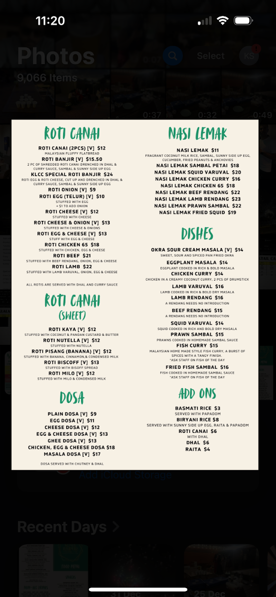 Menu photo 2