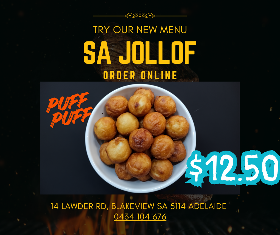 Menu, SA Jollof