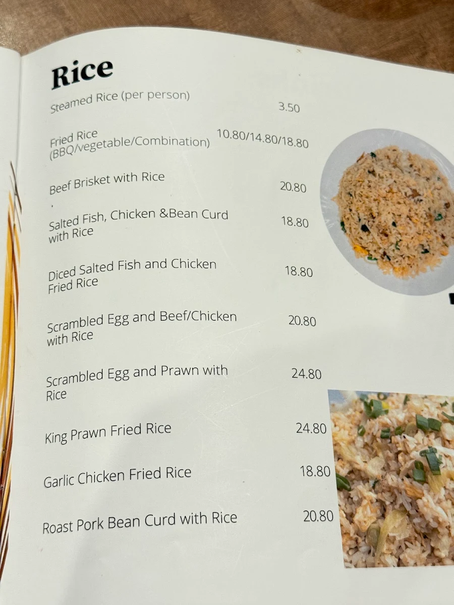 Menu, Chinese Kitchen Dumpling House