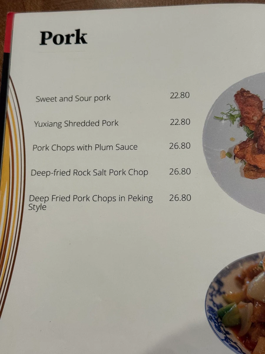 Menu, Chinese Kitchen Dumpling House