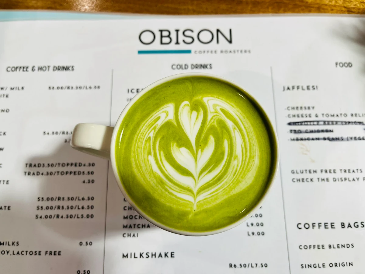 Menu, Obison Coffee Roasters Busselton - Origins Market