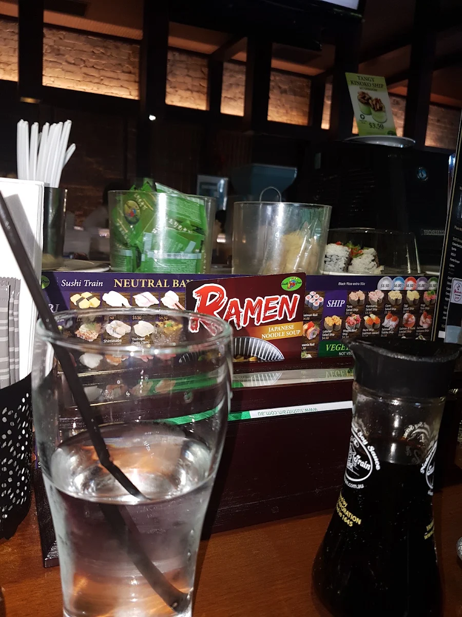 Menu, Sushi Train Neutral Bay