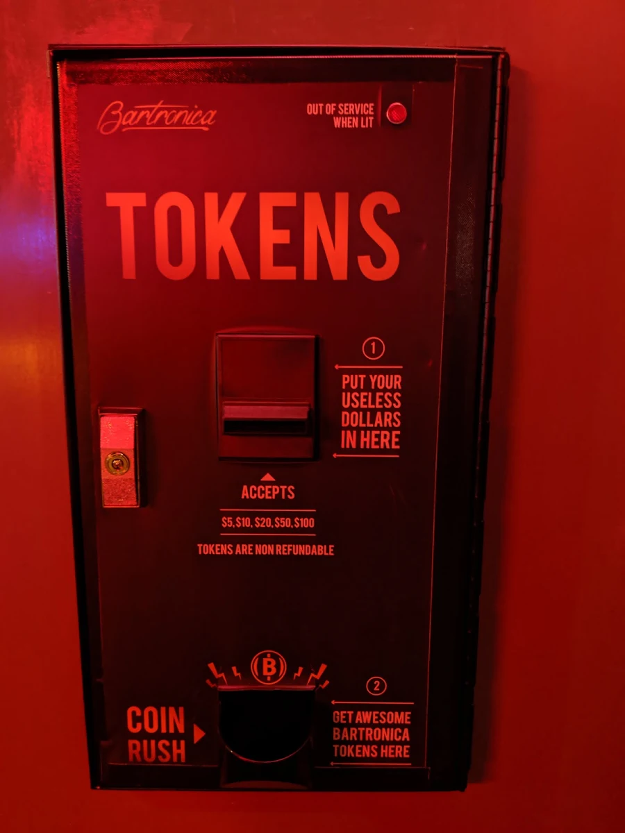 Menu, Bartronica