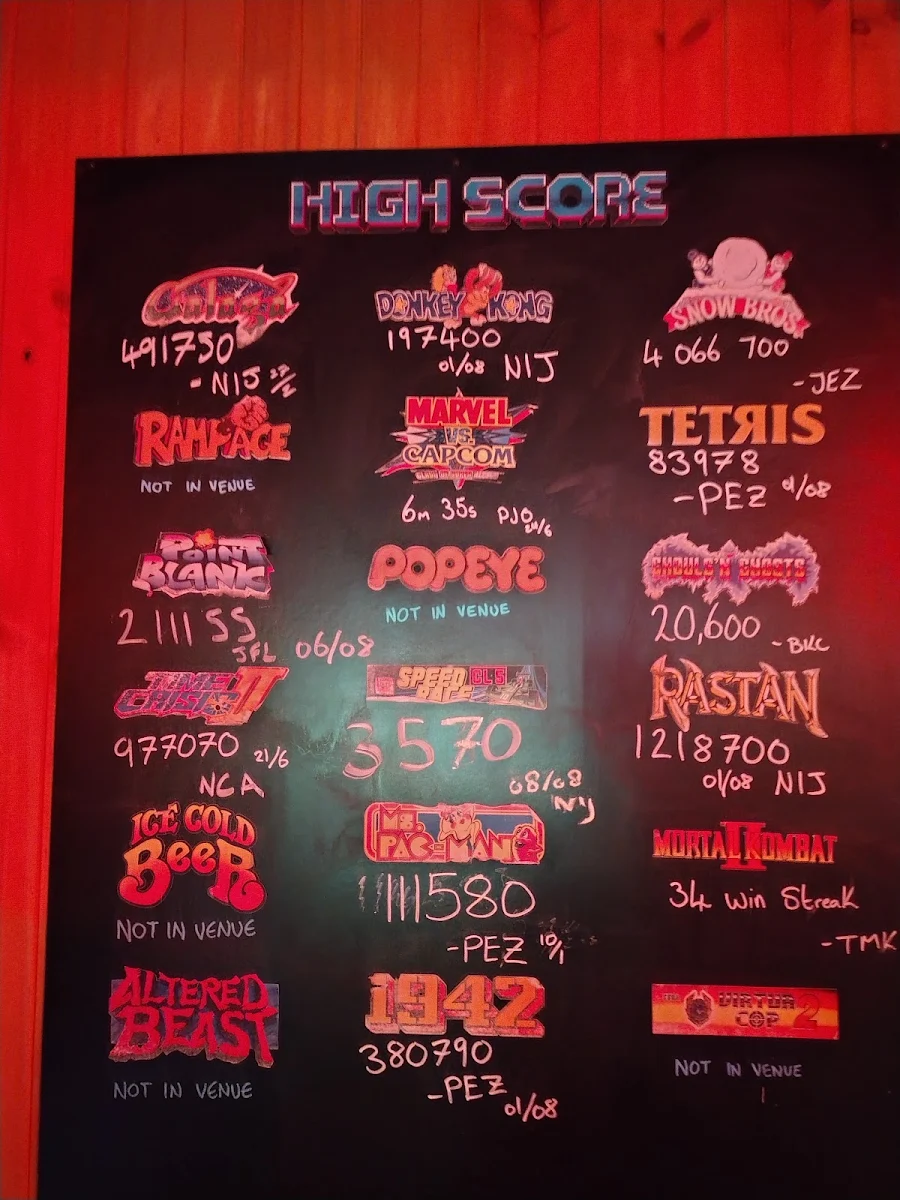Menu, Bartronica