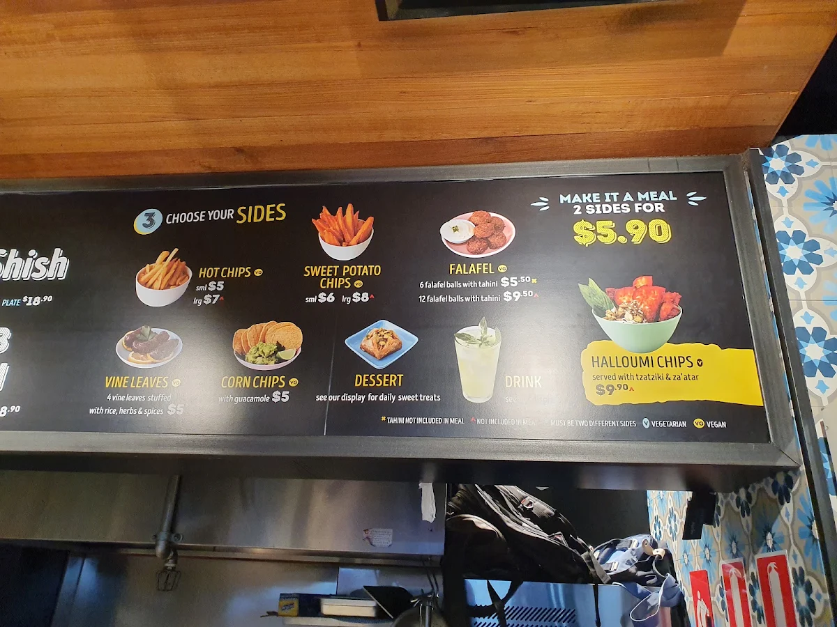 Menu, Sabbaba