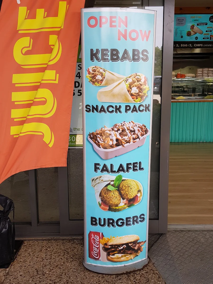 Menu, Kebab Coast