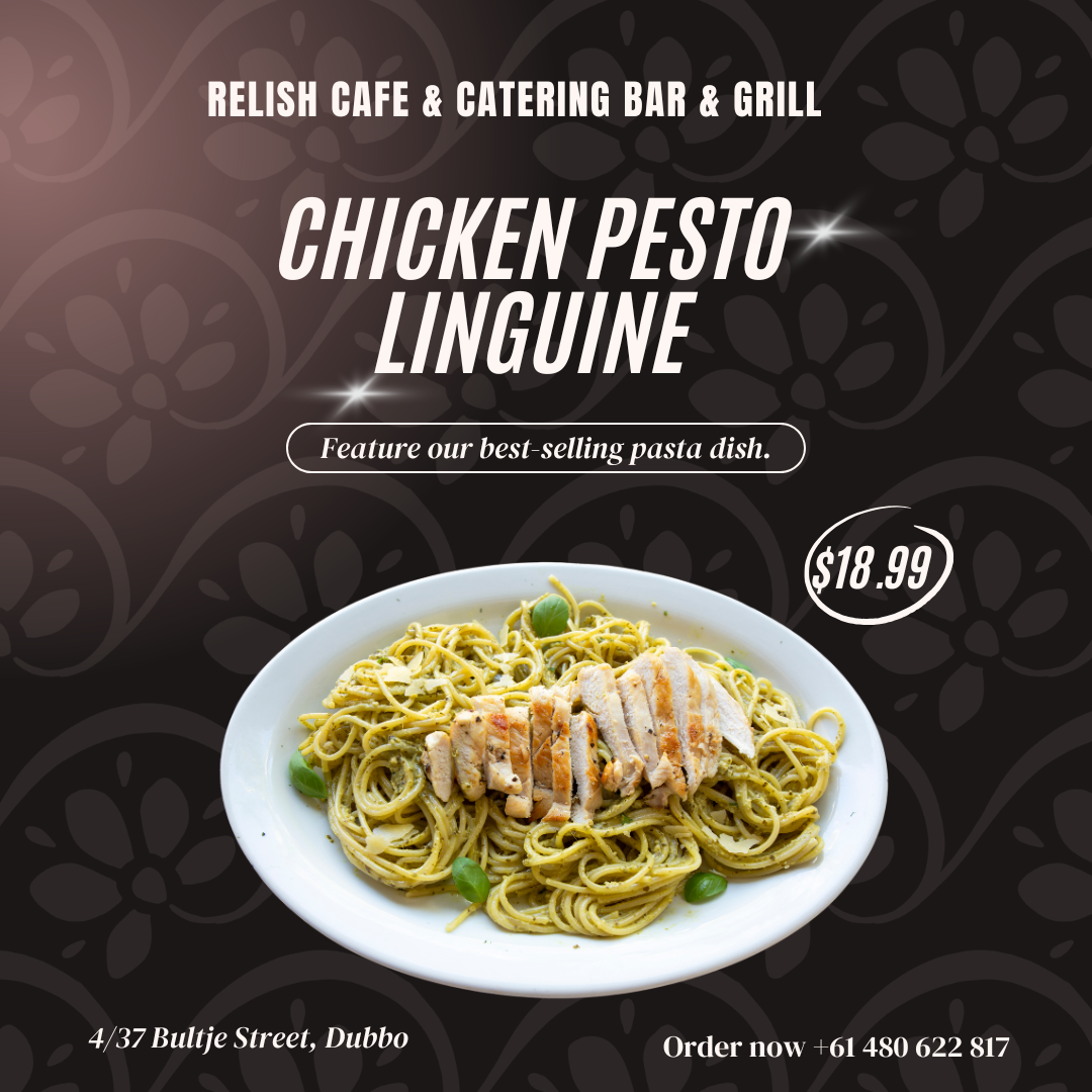 Menu, Relish Cafe & Catering Bar & Grill