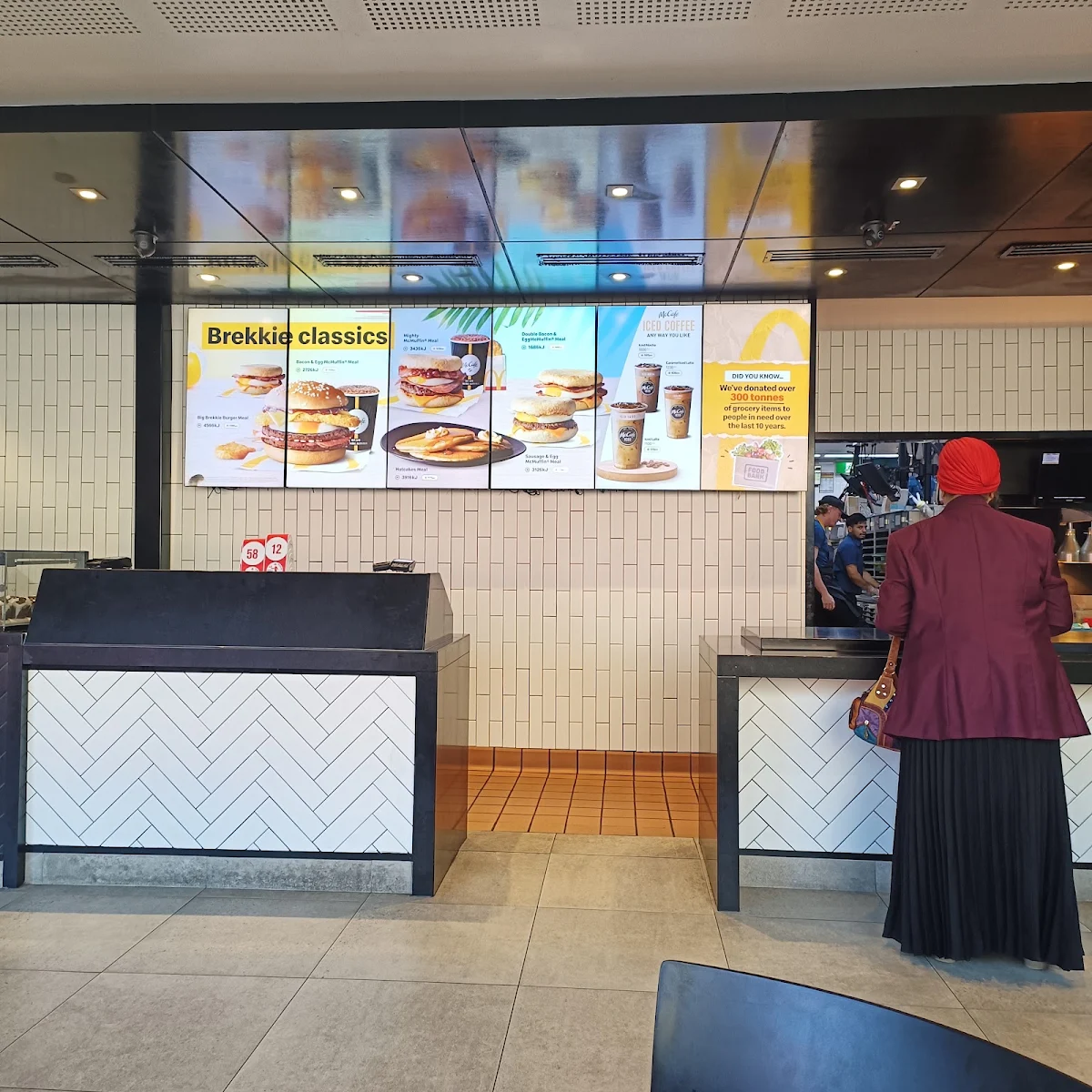 Menu, McDonald's Stanmore