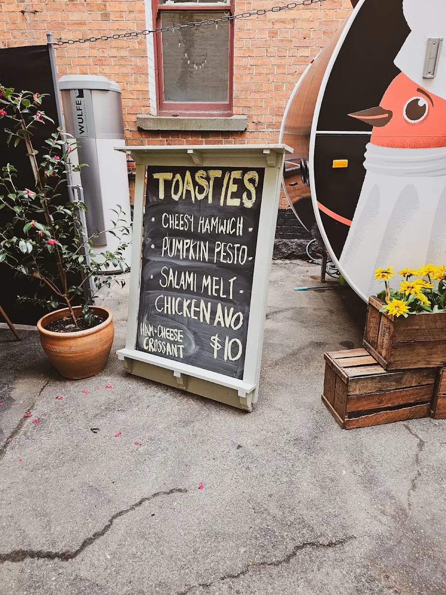 Menu, The Salty Sparrow Cafe