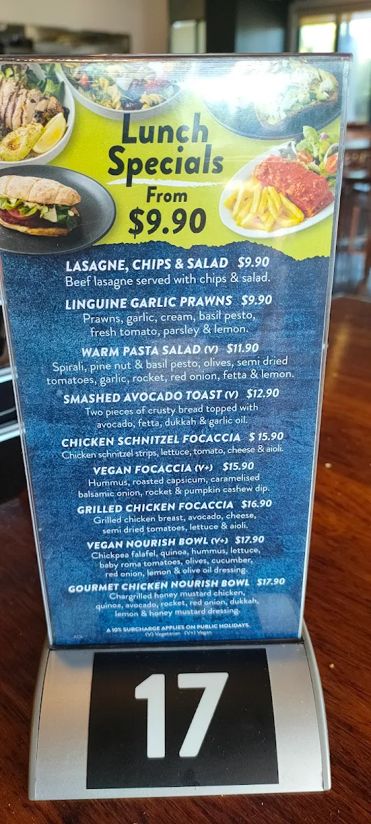 Menu, Fasta Pasta