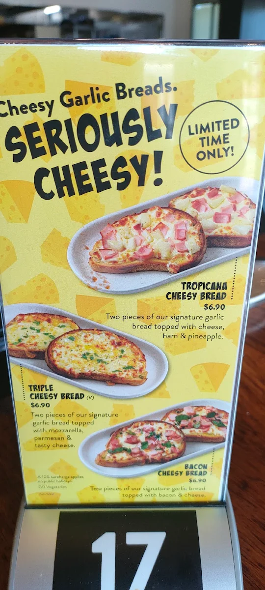 Menu, Fasta Pasta
