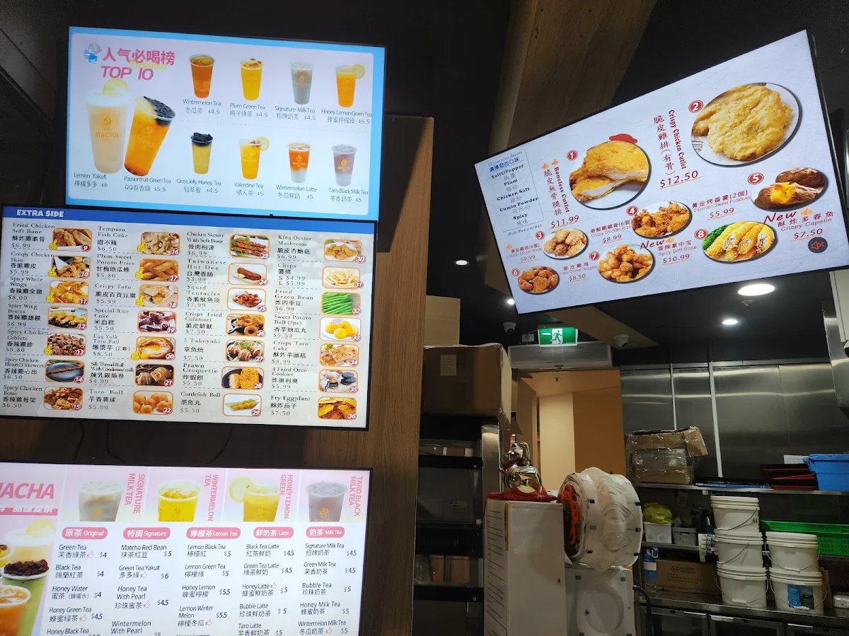 Menu, Two Peck Crispy Chicken