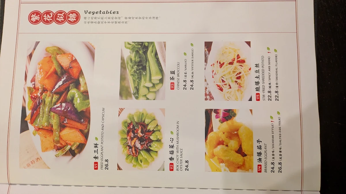 Menu, Modu