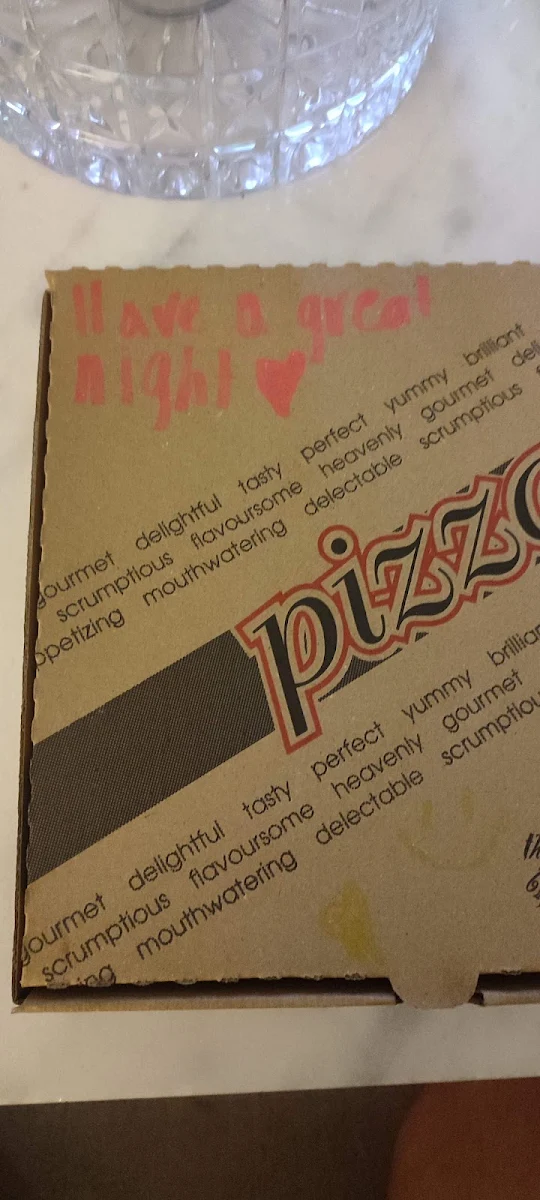 Menu, Pizza Emporium