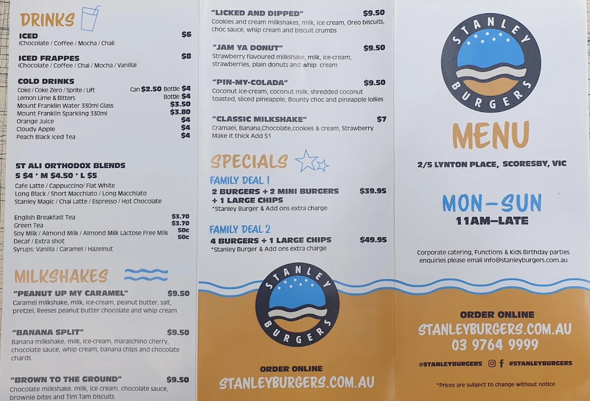 Menu, ILLEST KEBABS