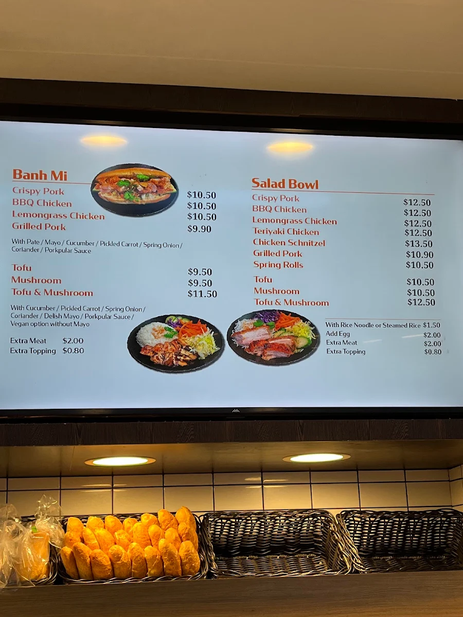 Menu, Porkpular