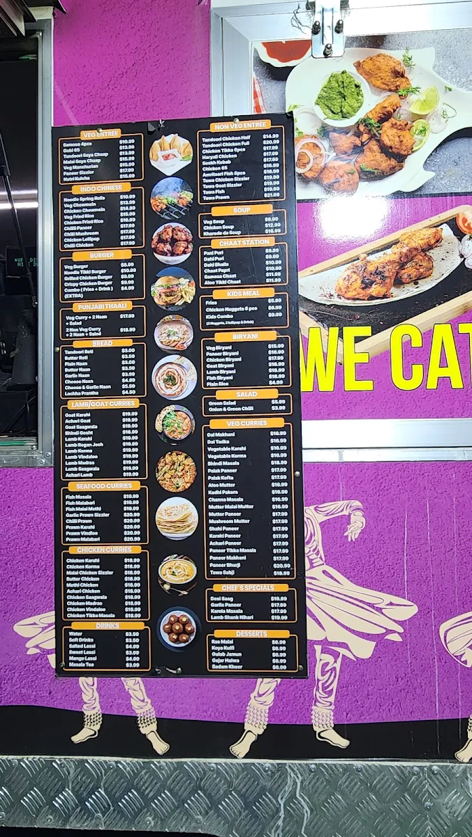Menu, Chattkore