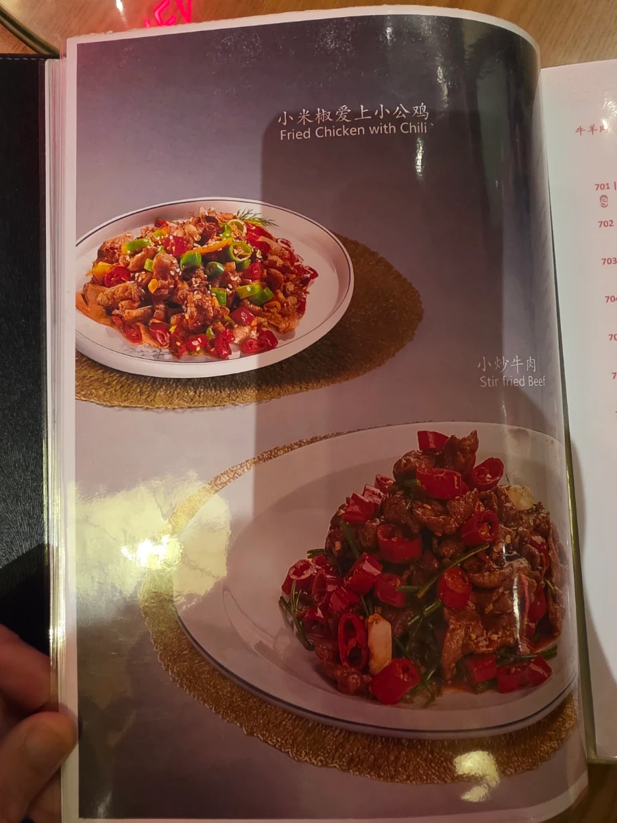 Menu, Delight Kitchen