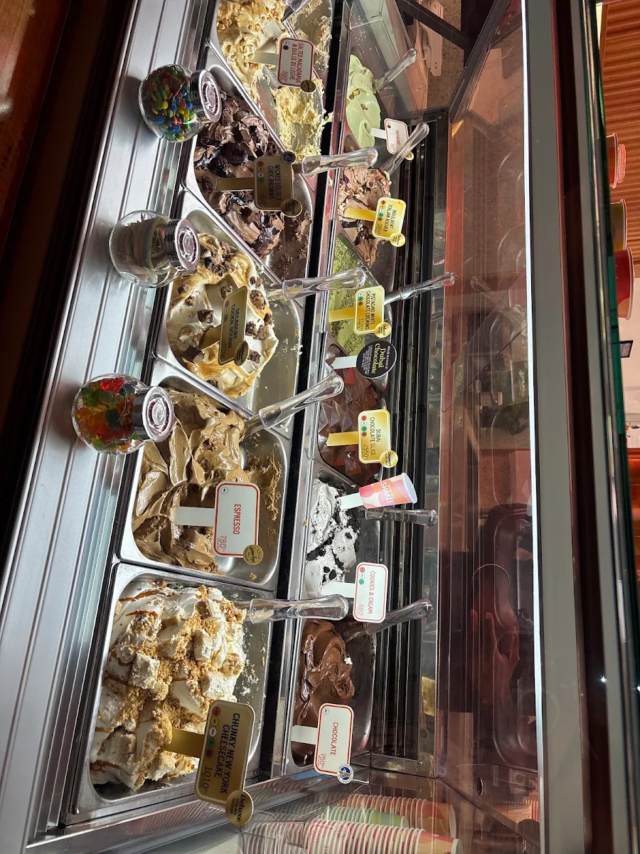 Menu, Gelatissimo Norwest