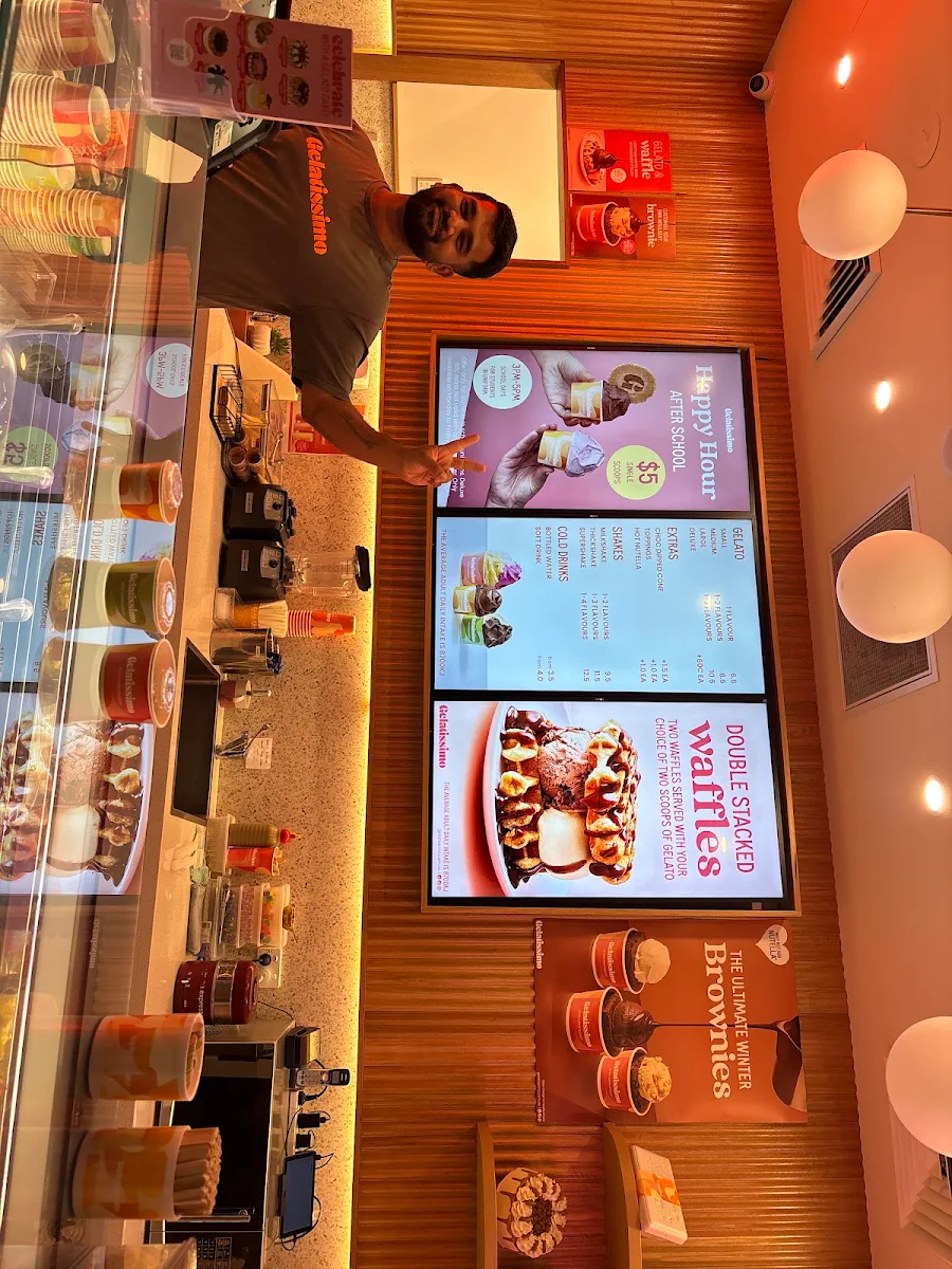 Menu, Gelatissimo Norwest